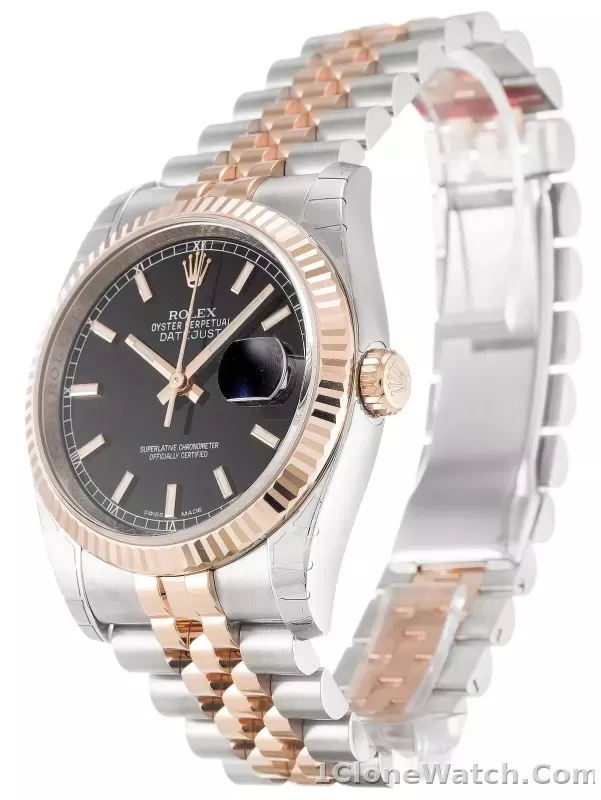 Rolex Lady-Datejust 36mm Rose Dial 179171 - detail