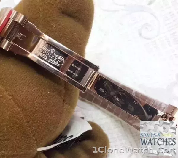 ROLEX DAY DATE GREEN DIAL SAPPHIRE CRYSTAL 40MM SWISS REPLICA 228235.6 - detail
