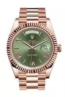 ROLEX DAY DATE GREEN DIAL SAPPHIRE CRYSTAL 40MM SWISS REPLICA 228235.6 - view 1