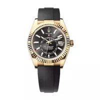 Superclone Rolex Sky-Dweller 42 mm Bright black Dial 336238 - view 1