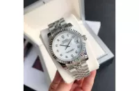 Couple Watches Rolex Datejust 36/28mm SS/SS Jub White/Dial - view 3