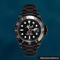 Rolex Submariner 40mm Men’s PINKLADY Black Dial Watch - view 6