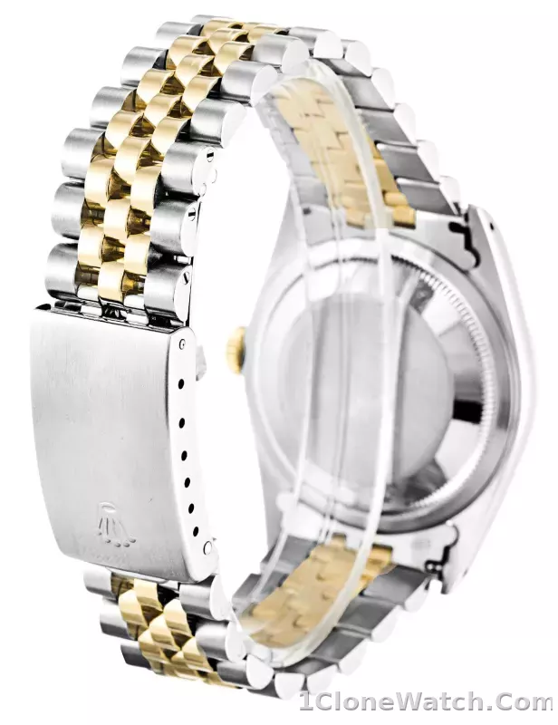 Rolex Datejust 36mm Champagne Diamonds Dial 16233 - detail