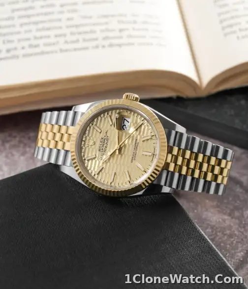 Rolex Datejust 126333 41mm Golden (Jubilee) - detail