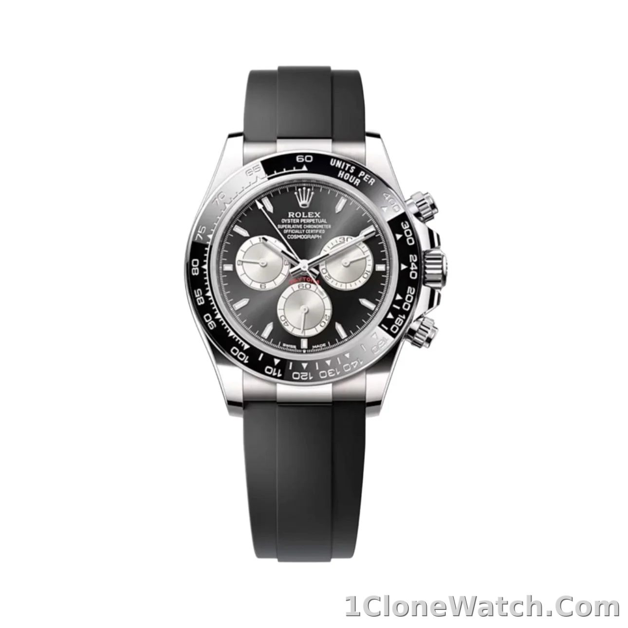 Superclone Rolex Daytona 40 mm black Dial 126519LN
