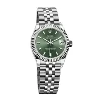 Rolex Datejust 31mm m278274-0018 Unisex Green Dial Silver-tone Swiss Replica Watch - view 1