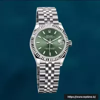 Rolex Datejust 31mm m278274-0018 Unisex Green Dial Silver-tone Swiss Replica Watch - view 3