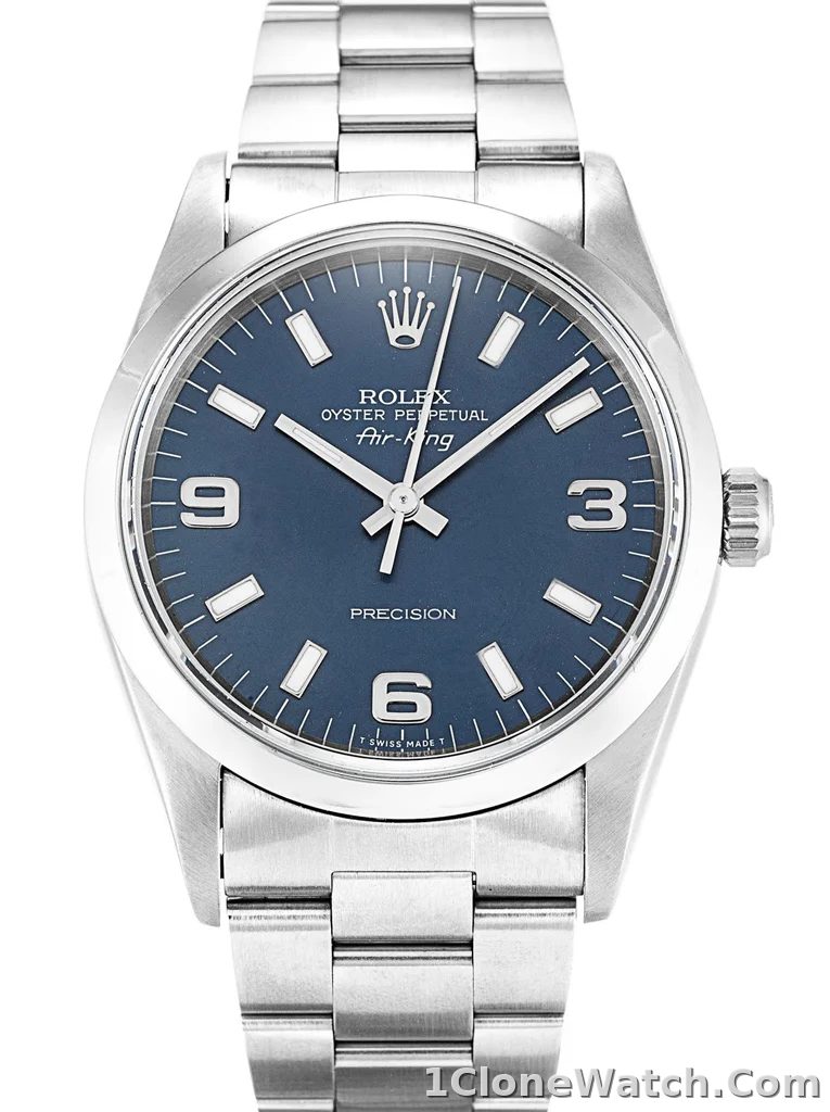 Rolex Air-King 34mm Blue Dial 14000