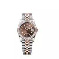 Superclone Rolex Datejust 36 mm Chocolate Dial 126281RBR - view 1