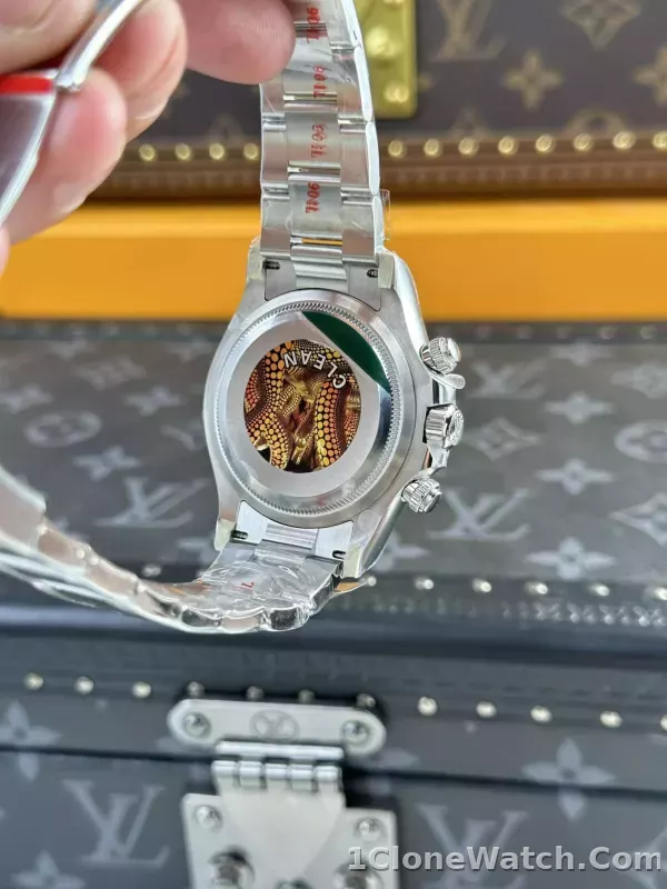 Superclone Rolex Daytona  Panda  40 mm White Dial 126500LN - detail