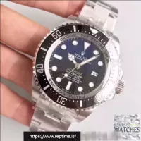 ROLEX DEEPSEA BLACK DIAL STAINLESS STEEL 44MM SWISS REPLICA 116660.4 - view 3