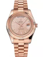 Superclone Rolex Day-Date 40mm Rose-Gold Dial REP016823 - view 1