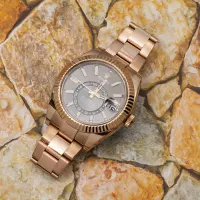 Superclone Rolex Sky-Dweller 42 mm Slate Dial Oyster 336935 - view 6
