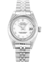 Rolex Lady-Datejust 26mm White Dial 69174 - view 1