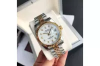 Couple Watches Rolex Datejust 36/28mm RG/SS Jub White/Dial - view 3