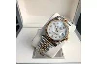 Couple Watches Rolex Datejust 36/28mm RG/SS Jub White/Dial - view 4