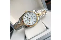 Couple Watches Rolex Datejust 36/28mm RG/SS Jub White/Dial - view 8