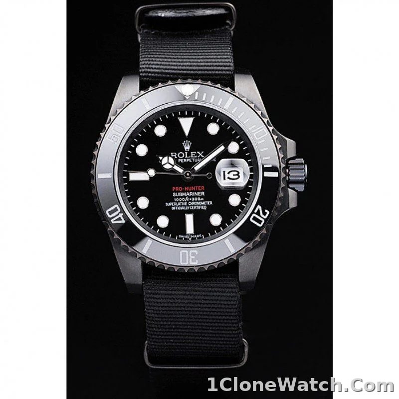 Superclone Rolex Submariner 39mm Black Dial REP016826 - detail