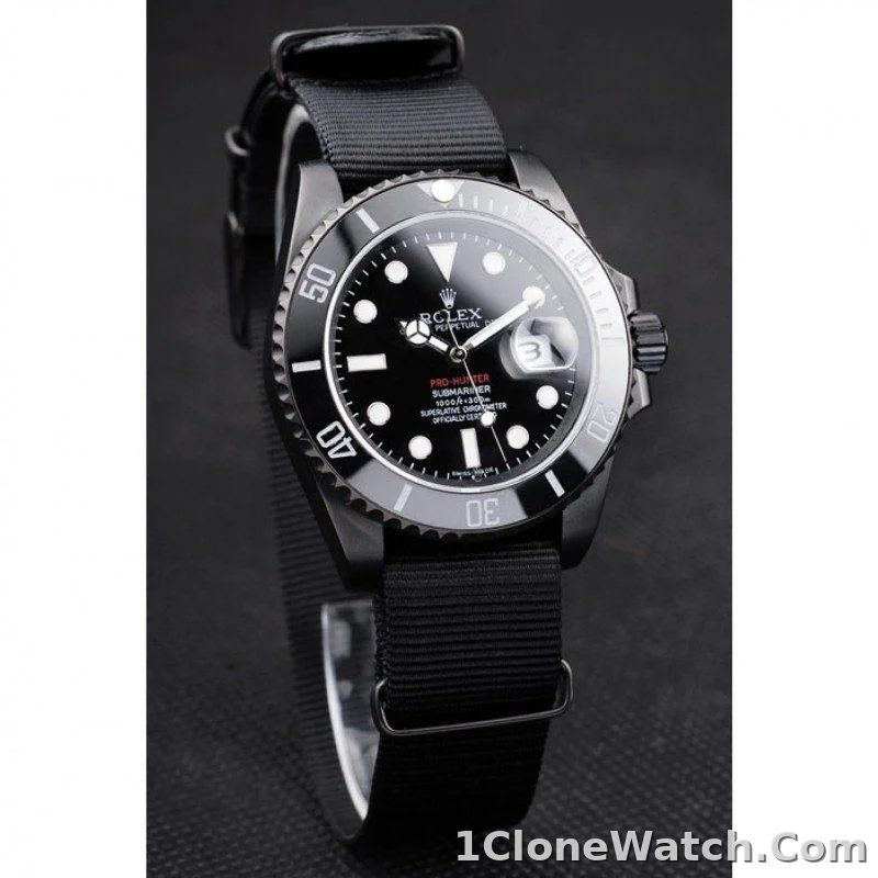 Superclone Rolex Submariner 39mm Black Dial REP016826 - detail