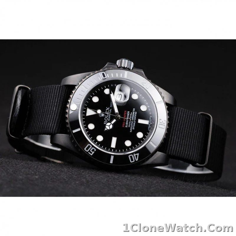 Superclone Rolex Submariner 39mm Black Dial REP016826 - detail