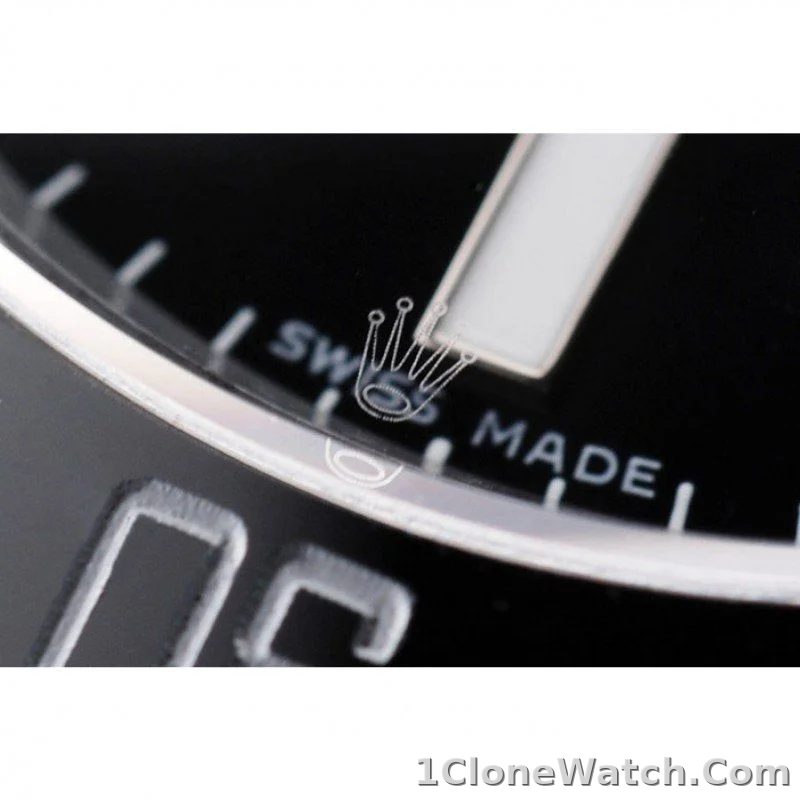 Superclone Rolex Submariner 39mm Black Dial REP016826 - detail