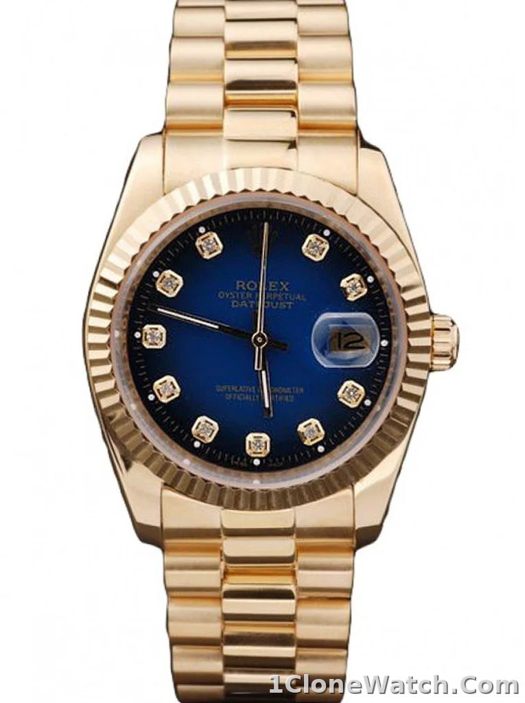 Superclone Rolex Datejust 36mm Blue Dial SRL71