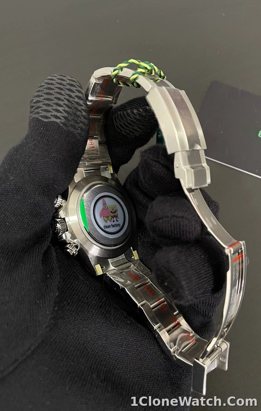 Superclone Rolex Daytona  Reverse Panda  Black Dial 116500LN - detail