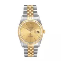 Rolex Datejust Men’s 16233CSJ 36mm Watch Silver-tone - view 1
