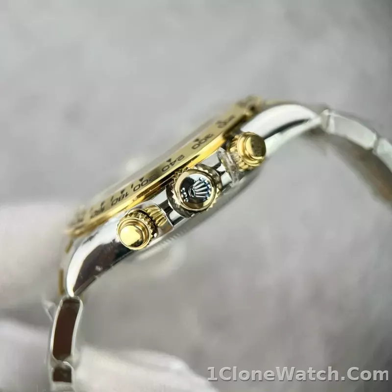 Superclone Rolex Daytona 40 mm White Dial 126503 - detail