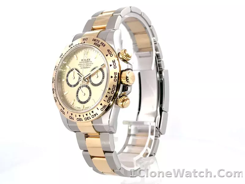 Superclone Rolex Daytona 40 mm Champagne Dial 126503 - detail