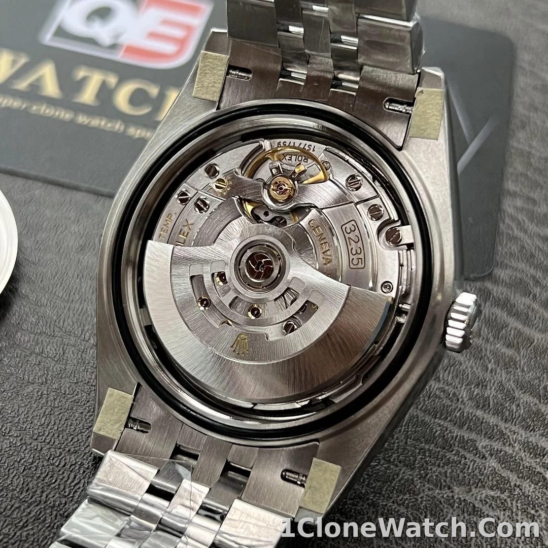 Superclone Rolex Datejust 41mm Rhodium Dial 126334 Jubilee - detail