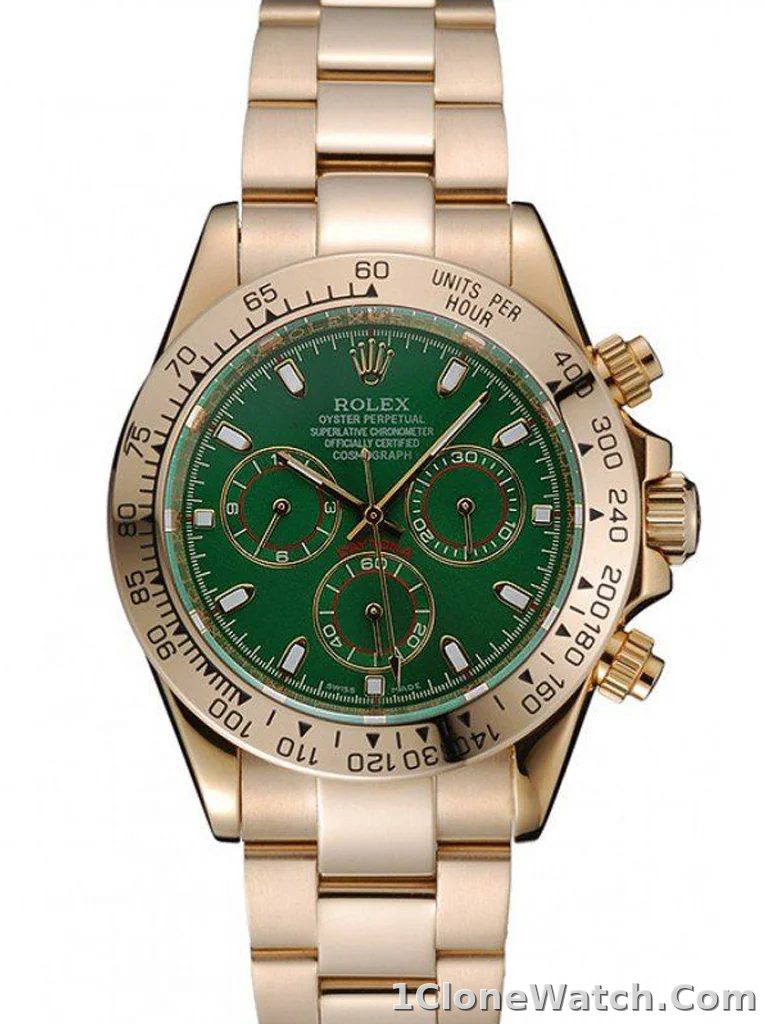 Rolex Daytona 39mm Green Dial 1454244