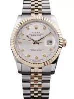 Superclone Rolex Datejust 36mm White Dial SRL10 - view 1