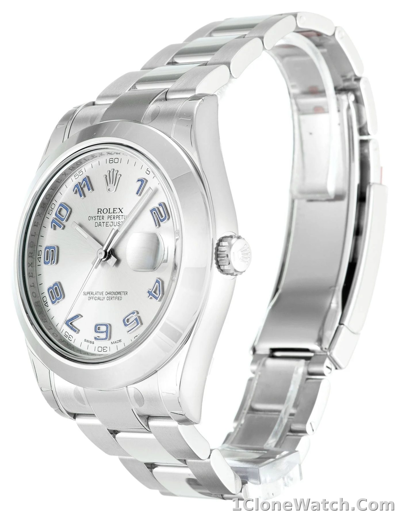Rolex Datejust II 41mm Silver Dial 116300 - detail