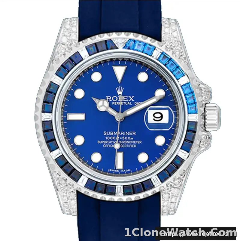 Rolex Submariner Men’s 116659 40mm Silver-tone Swiss Replica Watch - detail