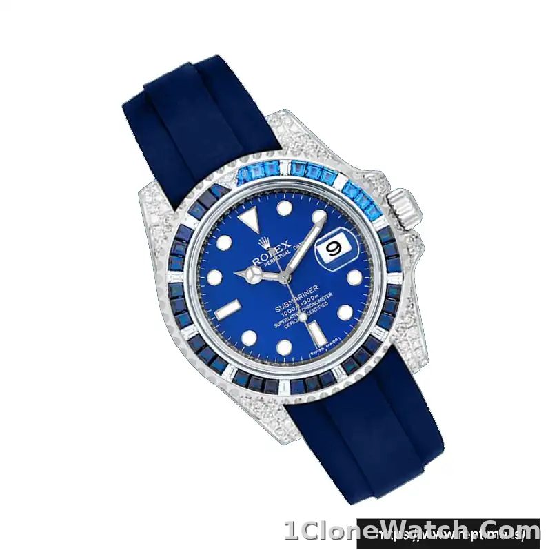 Rolex Submariner Men’s 116659 40mm Silver-tone Swiss Replica Watch - detail
