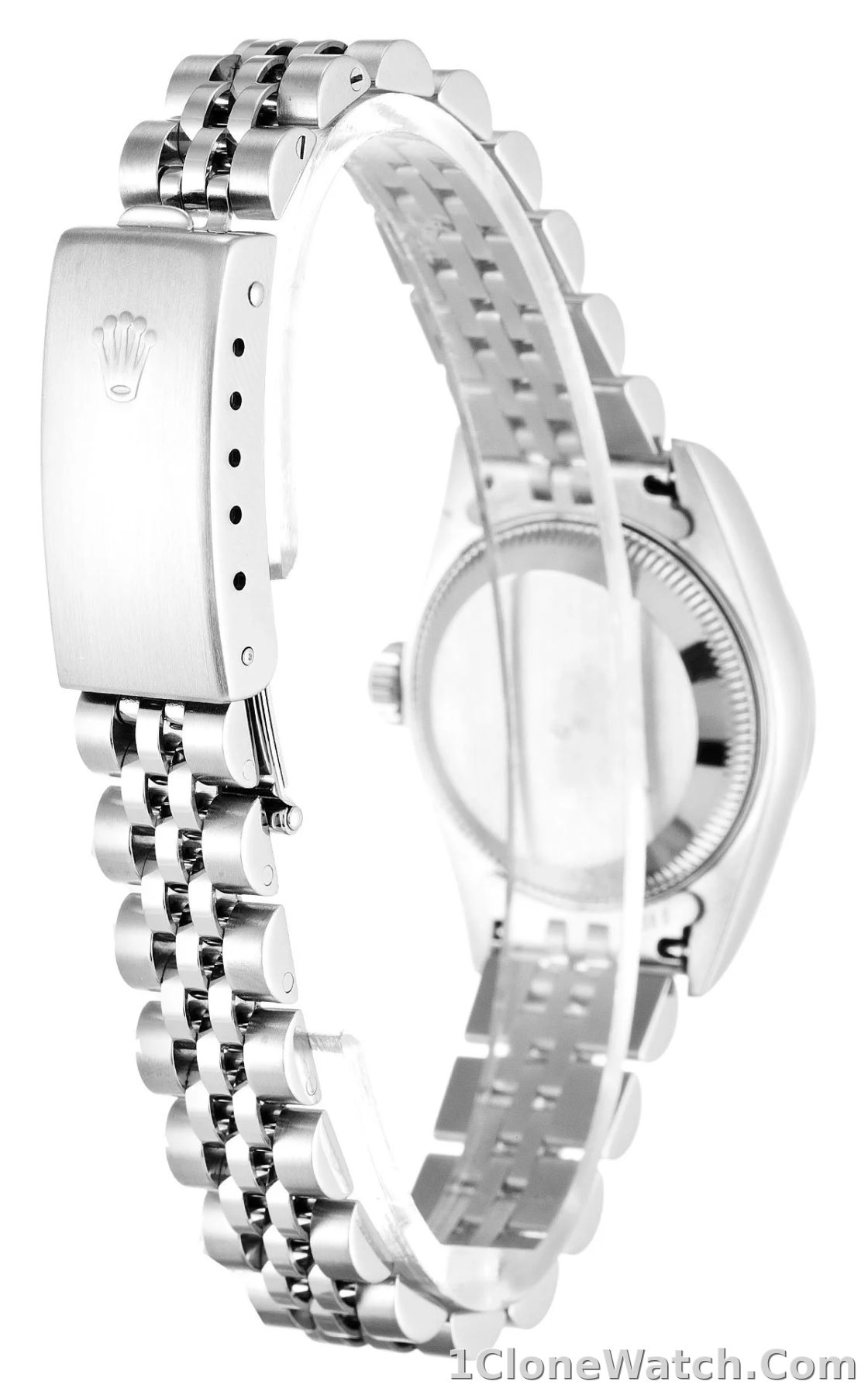 Rolex Lady-Datejust 26mm Mother of Pearl   Black Dial 79174 - detail