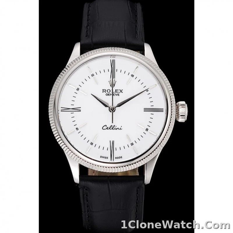 Superclone Rolex Cellini 39mm White Dial 622653 - detail