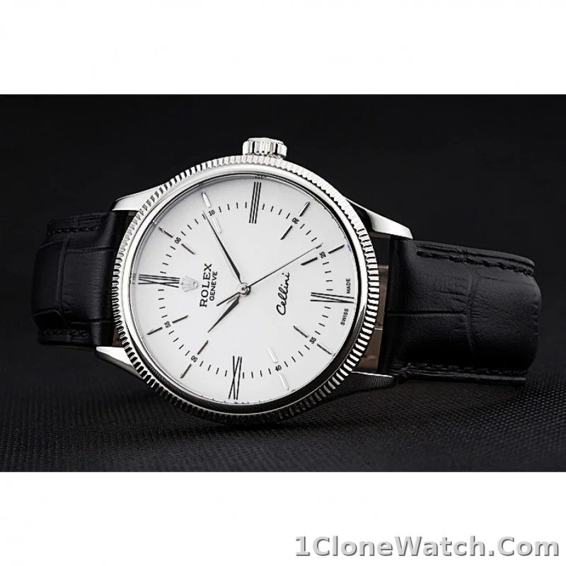Superclone Rolex Cellini 39mm White Dial 622653 - detail