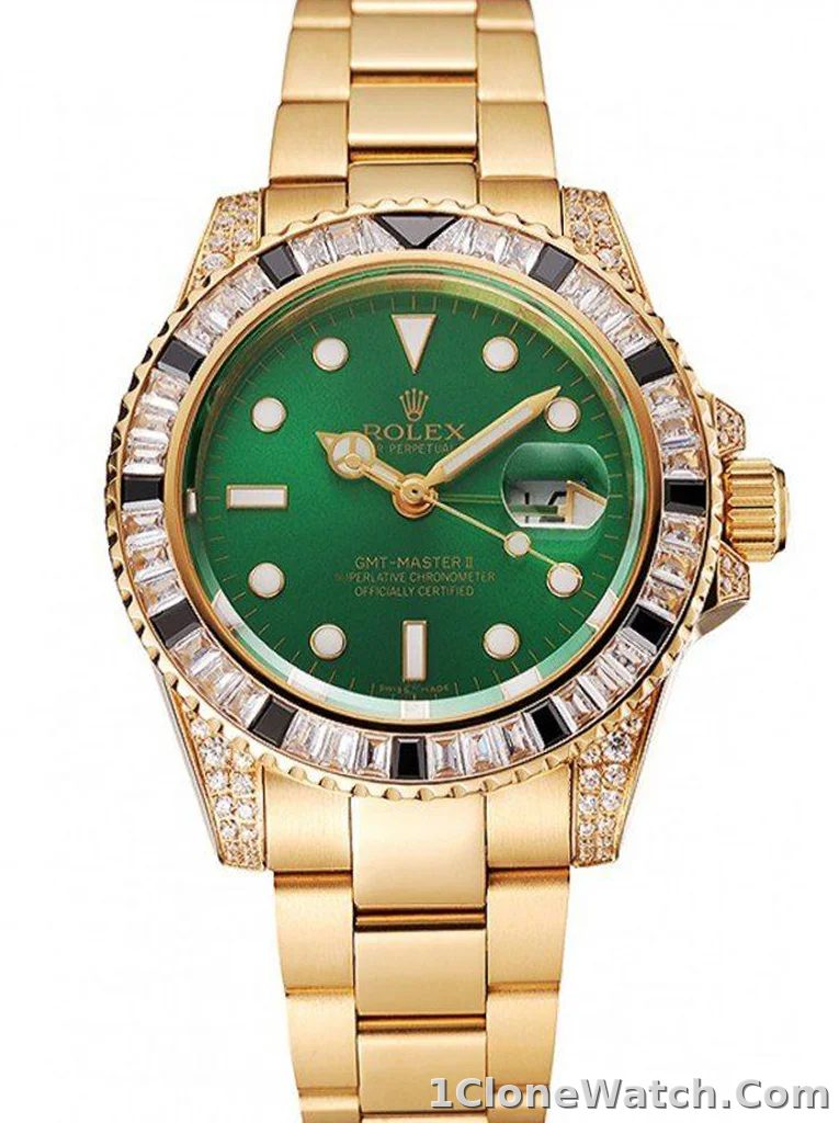 Superclone Rolex GMT-Master II 41mm Green Dial 1453748