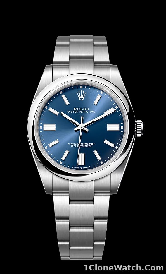 Rolex Oyster Perpetual 41mm Blue Dial 124300