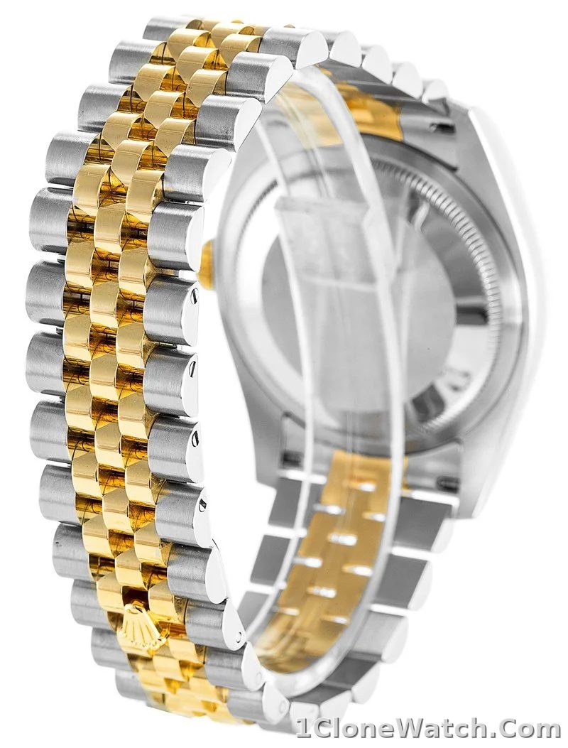 Rolex Datejust 36mm Gold Dial 116233 - detail