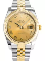 Rolex Datejust 36mm Gold Dial 116233 - view 1
