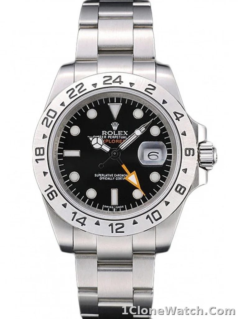 Superclone Rolex Explorer 40mm Black Dial REP016820