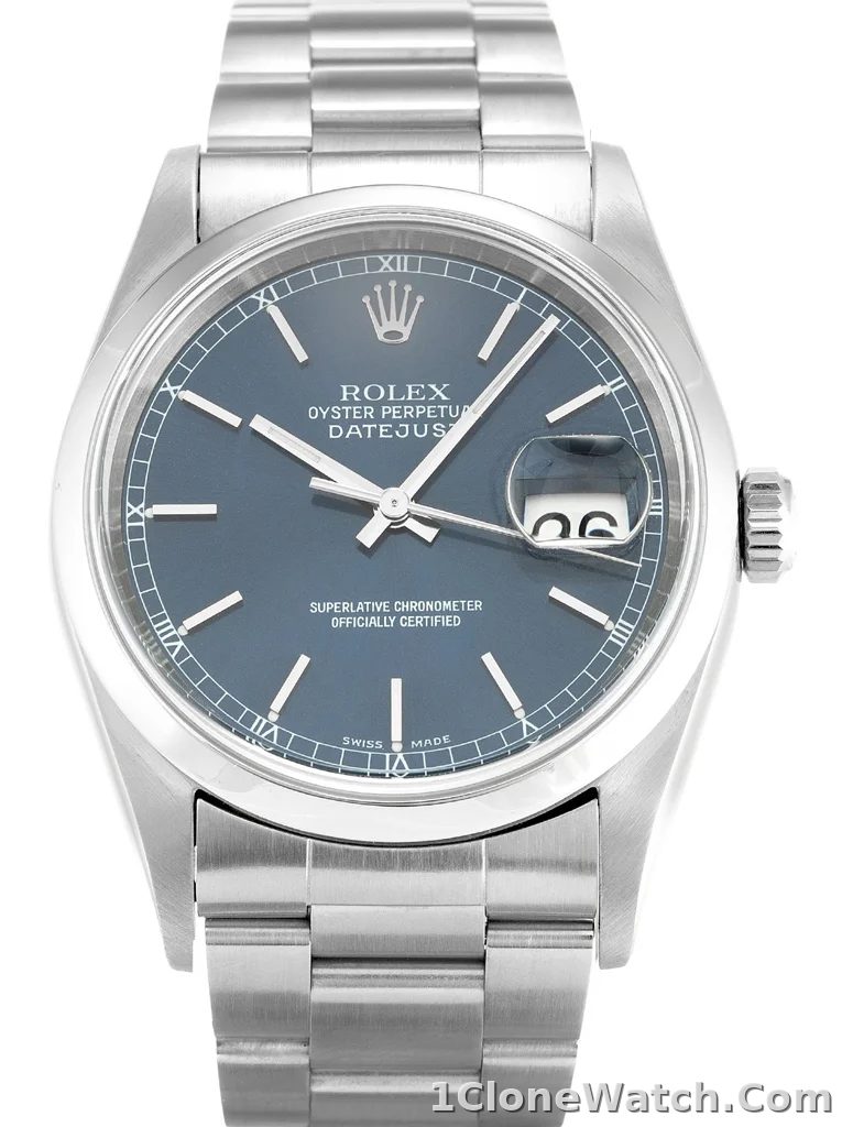 Rolex Datejust 36mm Blue Dial 16200