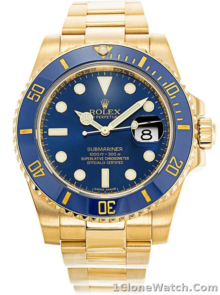 Rolex Submariner 40mm Blue Dial 116618LB