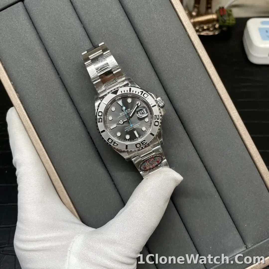 Superclone Rolex Yacht-Master Rhodium Dial 126622 40mm - detail