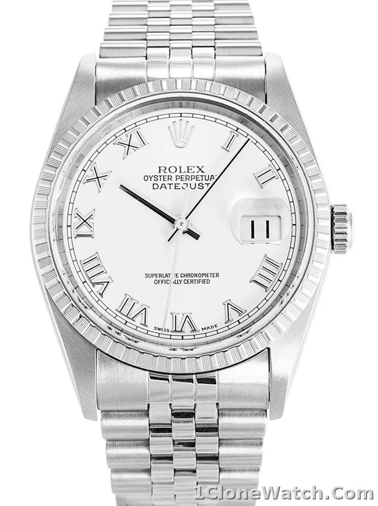Rolex Datejust 36mm White Dial 16220-2