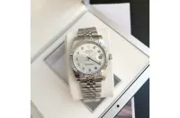 Couple Watches Rolex Datejust 36/28mm SS/SS Jub Sliver/Dia - view 5