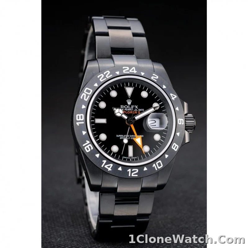 Superclone Rolex Explorer 40mm Black Dial 98239 - detail